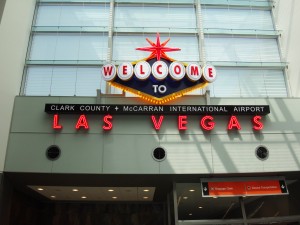 Las Vegas Nevada USA Airport Sign