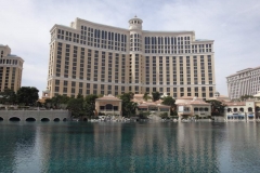Bellagio Hotel & Casino Exterior In Las Vegas