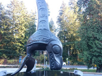 Vancouver Aquarium Exterior Artwork