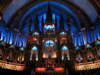 Notre Dame Basilica Montreal Interior